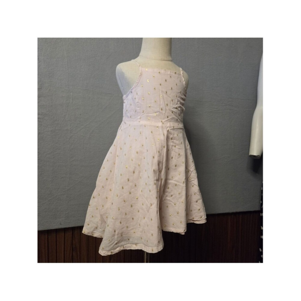 Girls old navy Casual Dress Size 3T Pink and Gold
